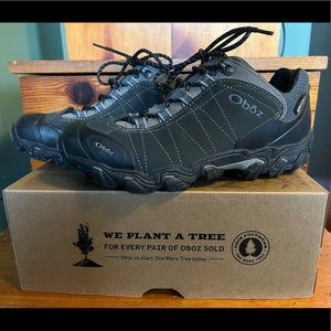 Oboz Bridger low B-dry waterproof shoes size 9